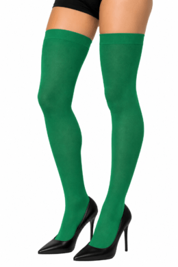 Thigh High Stockings | Green