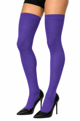 Thigh High Stockings | Purple