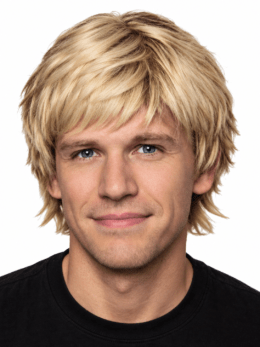 Mens Short Wig | Blonde