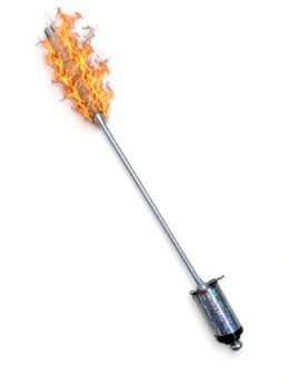 Deluxe Flaming Torch to Cane
