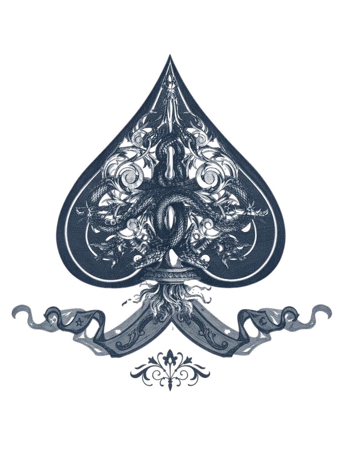 Temporary Tattoos | Fancy Spade