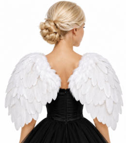 Feathered wings | White