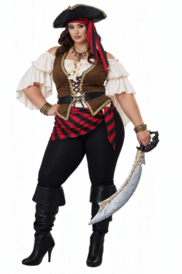 Renaissance Pirate Beauty | 1X