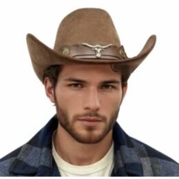 Longhorn Cowboy Hat | Brown