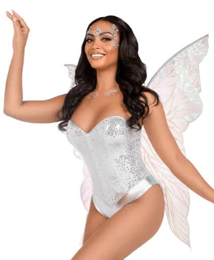 Strapless Fairy Wings | Clear - Image 2