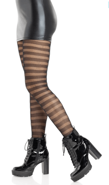 Horizontal Stripped Tights - Image 2