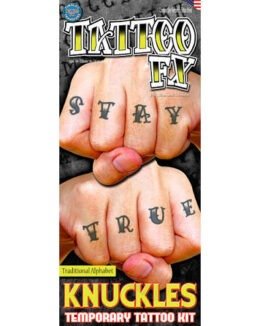 Tinsley Tattoo FX | Traditional Alphabet