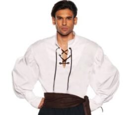 White Renaissance Shirt | One Size