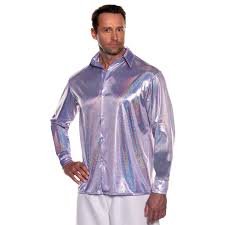 70's Metallic Disco Shirt | One Size