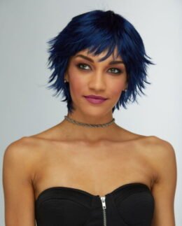 Anime Style Jinx Wig | Midnite Blue
