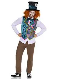 Mad Hatter Costume Kit | Medium/Large