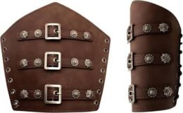 Warrior deluxe  Arm Guards | Brown